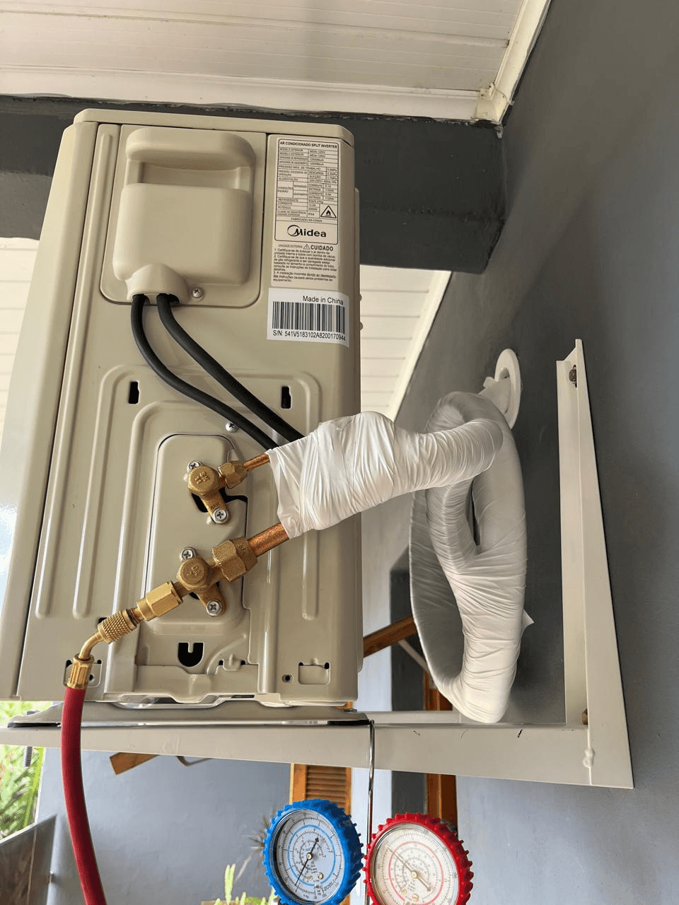 Trabalho realizado pela GS Climatização & Elétrica — projeto 04